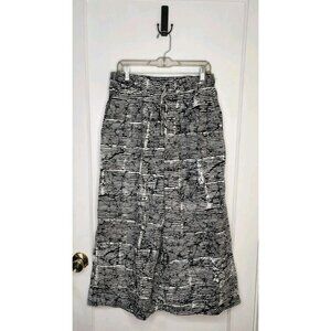 NWT Size Small Edowayes Jemine Palazzo Trousers 100% Cotton